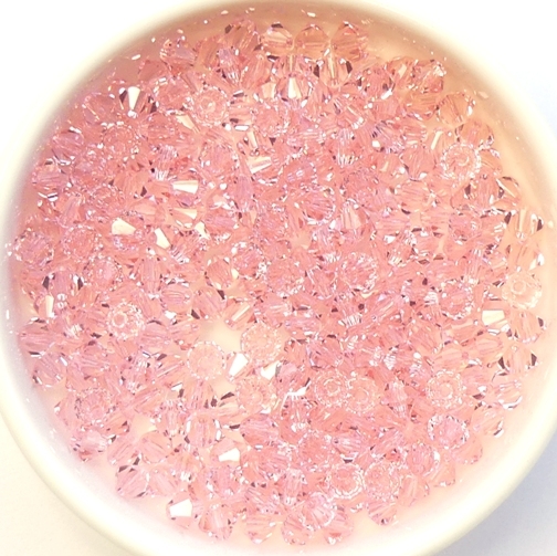 04-MC-70020 Bicone, Light Rosa, 4 mm. 50 Pc.-15322