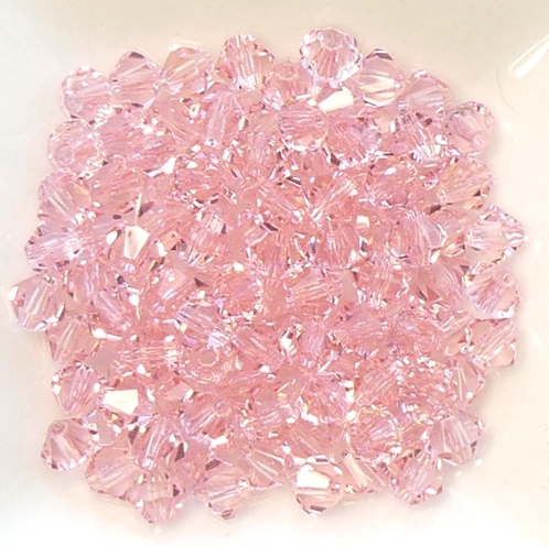 04-MC-70020 Bicone, Light Rosa, 4 mm. 50 Pc.-15323