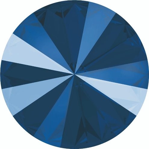 12 mm. 001-L110S Crystal Royal Blue 1122 Swarovski Rivoli-0