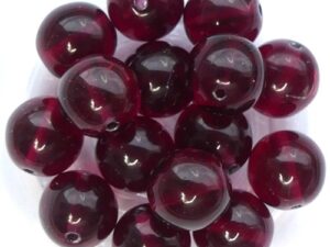 0070067 Fuchsia Round 10 mm 10 Pc.-15567