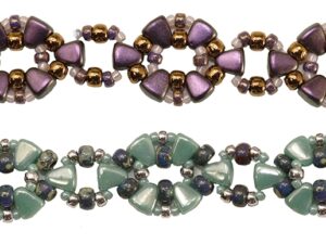 Keystones Bracelet, Gratis Patroon met NIB-BIT Beads-15528