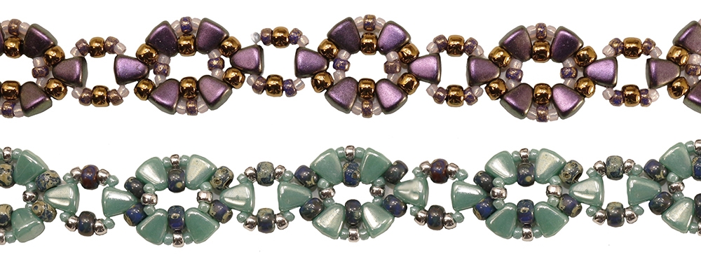 Keystones Bracelet, Gratis Patroon met NIB-BIT Beads-15528