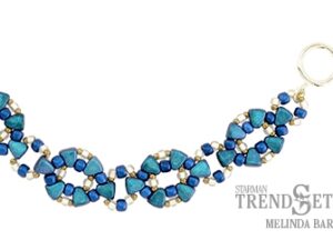 Keystones Bracelet, Gratis Patroon met NIB-BIT Beads-15527