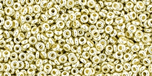 TN-11-PF0558 Demi Round TOHO Perma Finish - Galvanized Aluminium 5 gram-0