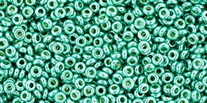 TN-11-PF0561 Demi Round TOHO Perma Finish - Galvanized Green Tea 5 gram-0