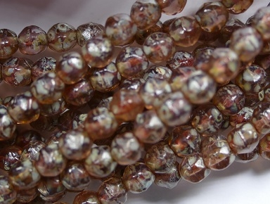 EC-04-20060-86805 English cut 4 mm, Amethyst Picasso-0 EC-04-20060-86805 English cut 4 mm, Amethyst Picasso-0