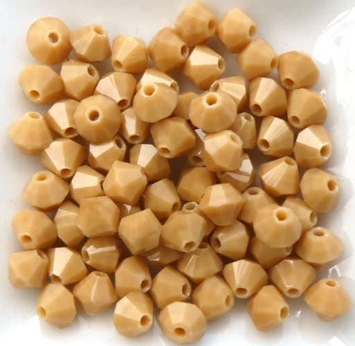 03-MC-13030 Opaque Isabelle Bicones 50 Pc.-0