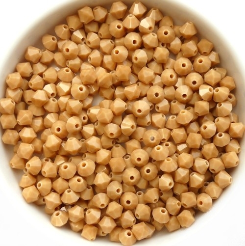 03-MC-13030 Opaque Isabelle Bicones 50 Pc.-15831