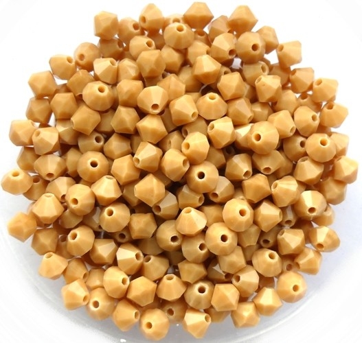 03-MC-13030 Opaque Isabelle Bicones 50 Pc.-15832