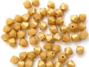 03-MC-13030 Opaque Isabelle Bicones 50 Pc.-15833