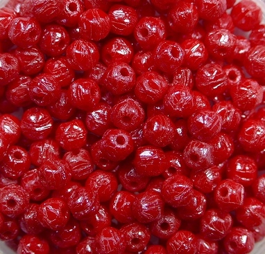EC-03-93180-14400 English cut 3 mm, Opaque Red Luster-0 EC-03-93180-14400 English cut 3 mm, Opaque Red Luster-0