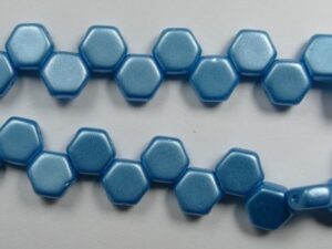 HON-02010-25019, Alabaster Pastel Aqua Honeycomb Beads, 30 stuks-15882