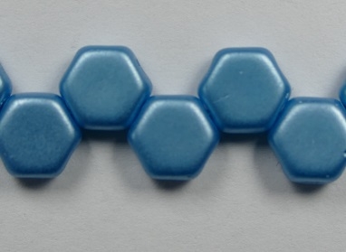 HON-02010-25019, Alabaster Pastel Aqua Honeycomb Beads, 30 stuks-0