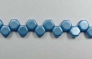 HON-02010-25019, Alabaster Pastel Aqua Honeycomb Beads, 30 stuks-15881