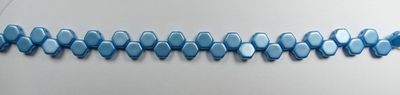 HON-02010-25019, Alabaster Pastel Aqua Honeycomb Beads, 30 stuks-15881