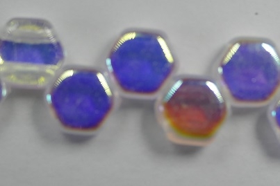 HON-00030-28701, Crystal AB Honeycomb Beads, 30 stuks-0 HON-00030-28701, Crystal AB Honeycomb Beads, 30 stuks-0