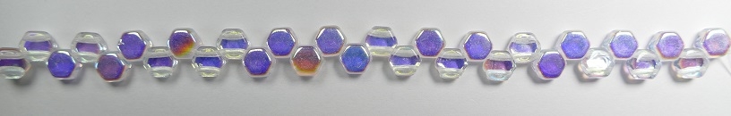 HON-00030-28701, Crystal AB Honeycomb Beads, 30 stuks-15867