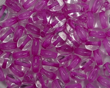 PI-00030-44877 Hot Pink Lined Crystal Pinch beads. 10 gram-0 PI-00030-44877 Hot Pink Lined Crystal Pinch beads. 10 gram-0