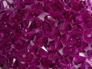 SW-05-FU 5328 Fuchsia Swarovski Bicone 5 mm. 10 Pc.-16007