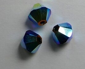 SW-05-JETAB2 5328 Jet AB 2x Swarovski Bicone 5 mm. 10 Pc.-0