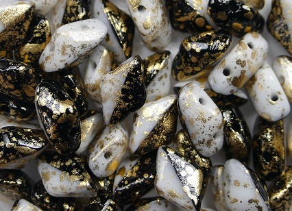 GD-03849-94401 GemDuo Duets Black/White Gold Splash 10 gram-0 GD-03849-94401 GemDuo Duets Black/White Gold Splash 10 gram-0