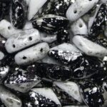 GD-03849-15481 GemDuo Duets Black/White Silver Splash 10 gram-0