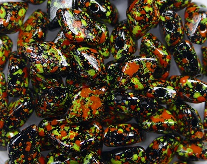 GD-23980-24402 GemDuo Jet Red Yellow Confetti 10 gram-0