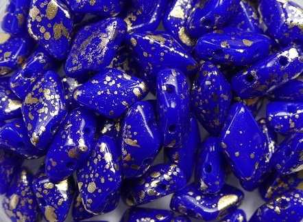 GD-33050-94401 GemDuo Opaque Royal Gold Splash 10 gram-0 GD-33050-94401 GemDuo Opaque Royal Gold Splash 10 gram-0