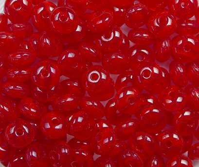 0050279 Oxblood Red Rondelle 80 Pc.-0 0050279 Oxblood Red Rondelle 80 Pc.-0
