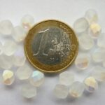 0140254 Matte Creme AB facet 4 mm. 50 Pc.-0