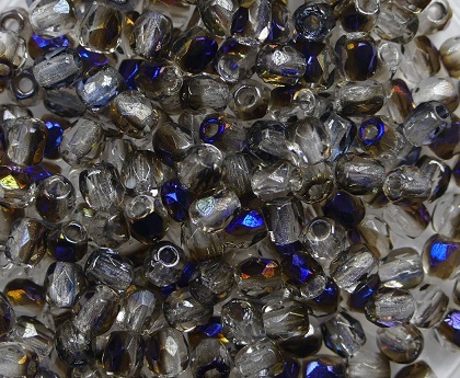 0150175 Crystal Azuro facet 3 mm. 75 Pc.-0