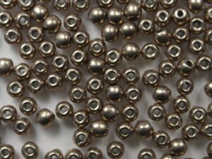 02-R-77056CR Color Trends Saturated Metallic Hazelnut round 2 mm. 150 Pc.-0