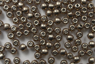 02-R-77056CR Color Trends Saturated Metallic Hazelnut round 2 mm. 150 Pc.-0