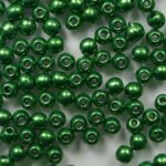 02-R-77059CR Color Trends Saturated Metallic Kale round 2 mm. 150 Pc.-0