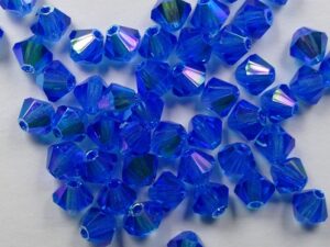 04-MC-60310-28701x2 Capri Blue 2 x AB Bicones 50 Pc.-0