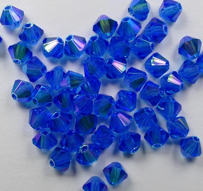 04-MC-60310-28701x2 Capri Blue 2 x AB Bicones 50 Pc.-0