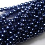 03-132-19001-70467 Shiny Montana Glass Pearl 150 Pc. -0