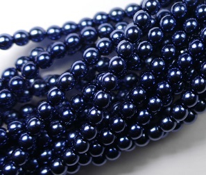 03-132-19001-70467 Shiny Montana Glass Pearl 150 Pc. -0 03-132-19001-70467 Shiny Montana Glasparel 3 mm