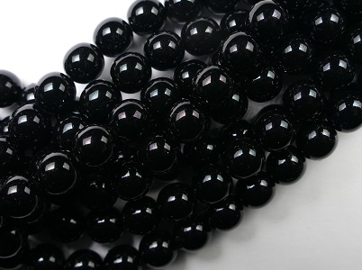 08-132-70409 Black Glass Pearl 25Pc.-0 08-132-70409 Black Glass Pearl 25Pc.-0