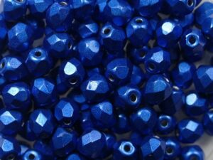FP-04-04B09 Color Trends: Saturated Metallic Marina facet 4 mm. 50 Pc.-0