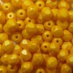 FP-04-29353AL Powdery Pastel Sunflower facet 4 mm. 50 Pc.-0