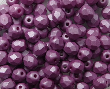 FP-04-29364AL Powdery Pastel Lavender facet 4 mm. 50 Pc.-0