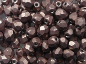 FP-04-77057CR Color Trends: Saturated Metallic Pale Dogwood facet 4 mm. 50 Pc.-0