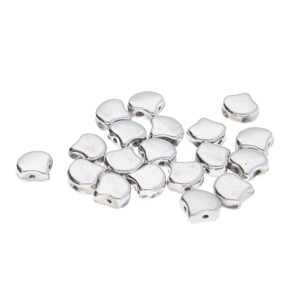 GIN-00030-27000 Matubo 2 Hole Ginko Bead Labrador 10 gram-0 GIN-00030-27000 Matubo 2 Hole Ginko Bead Labrador 10 gram-0