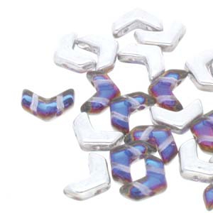CHEV-00030-26601 Chevron Duo Beads Backlit Petroleum 30 stuks-0