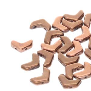 CHEV-23980-27103 Chevron Duo Beads Jet Full Capri 30 stuks-0