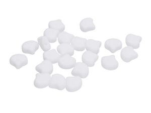 GIN-03000 Matubo 2 Hole Ginko Bead Chalk White 10 gram-0