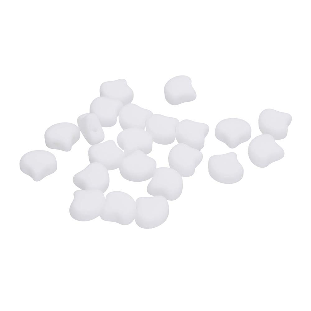 GIN-03000 Matubo 2 Hole Ginko Bead Chalk White 10 gram-0 GIN-03000 Matubo 2 Hole Ginko Bead Chalk White 10 gram-0