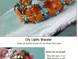 Free Pattern with Ginko City Lights Bracelet -0