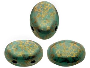 SAM-63130-15496 Samos® par Puca Opaque Green Turquoise Bronze 10 gram-0